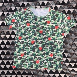 BAPE x CDG Tshirt
